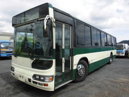 H16 ブルーリボン KL-HU2PREA 80人 大型バス�@