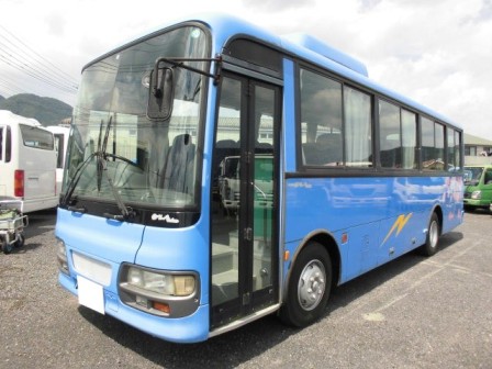 H13 いすゞ KK-LR233J1 42人乗り 中型バス(車検付き)�@